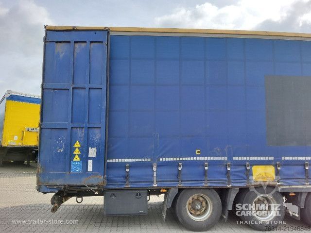 Atvērta puspiekabe ar tentu Krone Curtainsider Mega