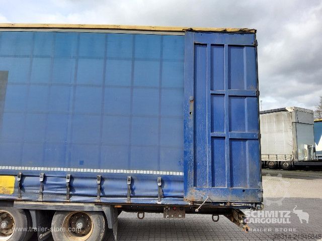 Atvērta puspiekabe ar tentu Krone Curtainsider Mega