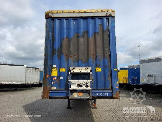 Atvērta puspiekabe ar tentu Krone Curtainsider Mega