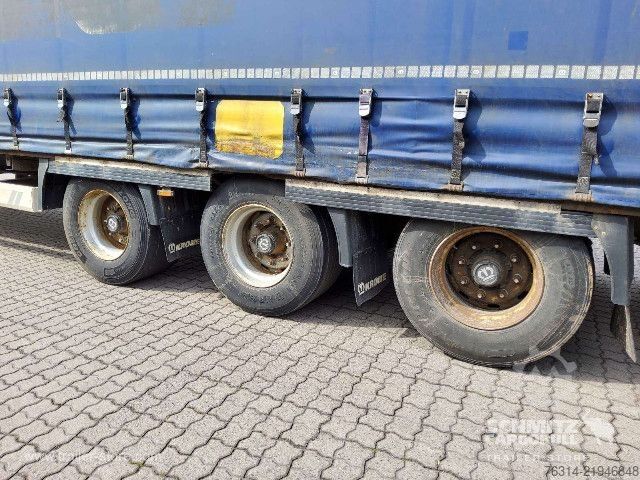 Atvērta puspiekabe ar tentu Krone Curtainsider Mega