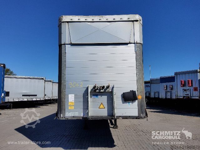 Atvērta puspiekabe ar tentu Schmitz Cargobull Curtainsider Mega Getränke