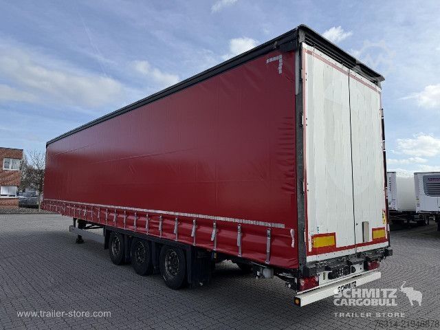 Atvērta puspiekabe ar tentu Schmitz Cargobull Curtainsider Mega Getränke