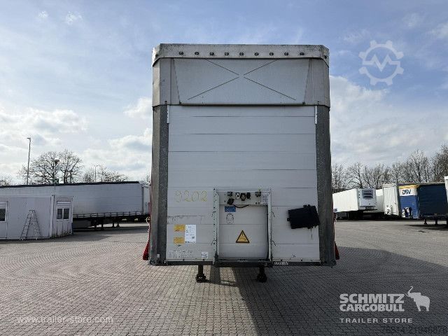Atvērta puspiekabe ar tentu Schmitz Cargobull Curtainsider Mega Getränke