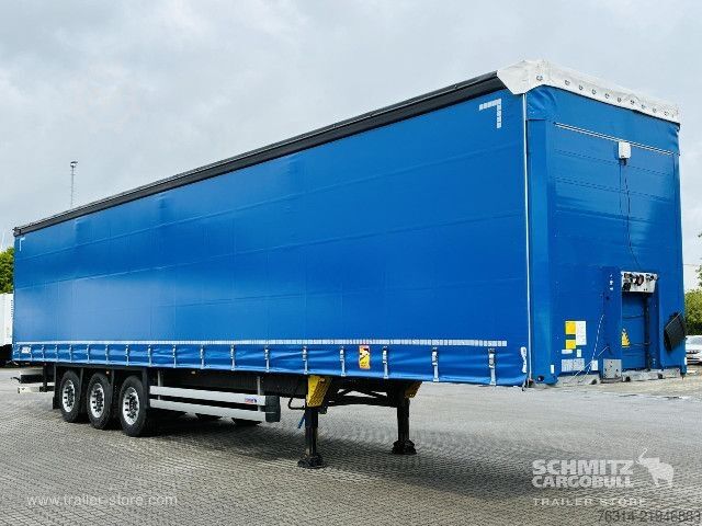 Atvērta puspiekabe ar tentu Schmitz Cargobull Curtainsider Standard Getränke