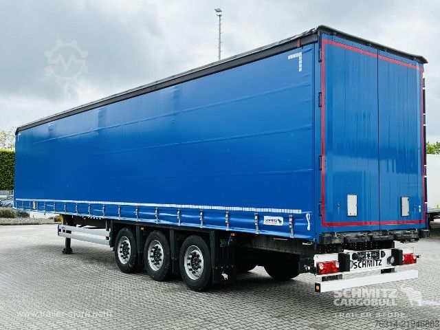 Atvērta puspiekabe ar tentu Schmitz Cargobull Curtainsider Standard Getränke