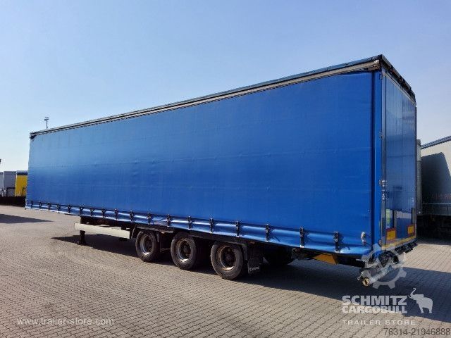 Atvērta puspiekabe ar tentu Krone Curtainsider Mega