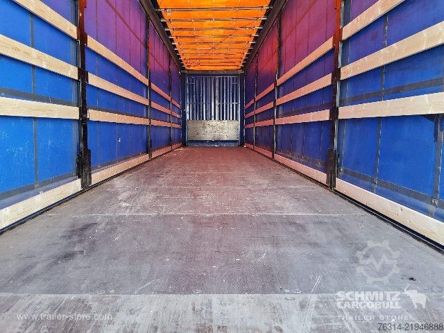Atvērta puspiekabe ar tentu Krone Curtainsider Mega