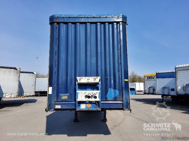 Atvērta puspiekabe ar tentu Krone Curtainsider Mega