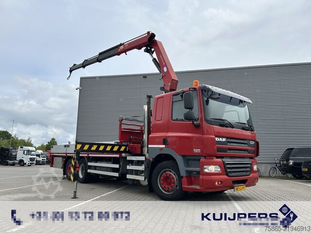 Vrachtwagen met kraan DAF CF 85 360 Euro 5 / HMF 2420 K3 Crane - Remote C...