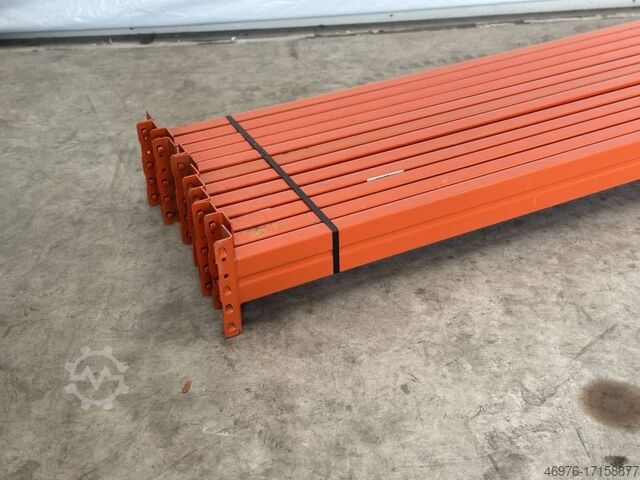 Склад с високи етажи Траверс на палетни стелажи META (Thyssen) / 2.700 mm / Kastenprofil: 140 x 50 mm / orange