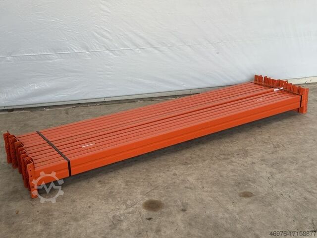 Склад с високи етажи Траверс на палетни стелажи META (Thyssen) / 2.700 mm / Kastenprofil: 140 x 50 mm / orange