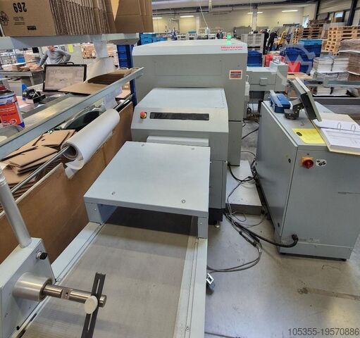 Ligne de reliure parfaite Horizon BQ-480 PUR/EVA + Inline HT-1000 Trimmer