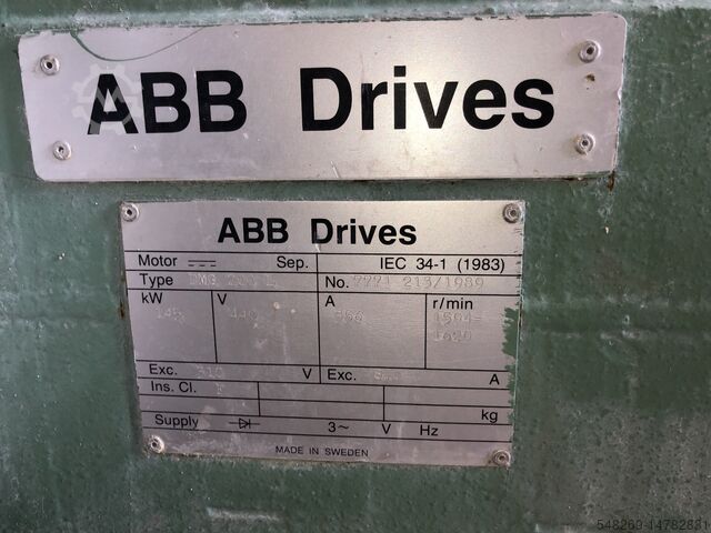 Elektrisk motor ABB ABB Gleichstom Antrieb 145kW