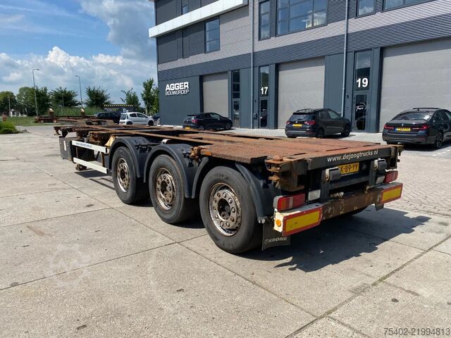 نقل الحاويات Krone SD Chassis / ADR / 2x Extendable / MB + Disc / ...