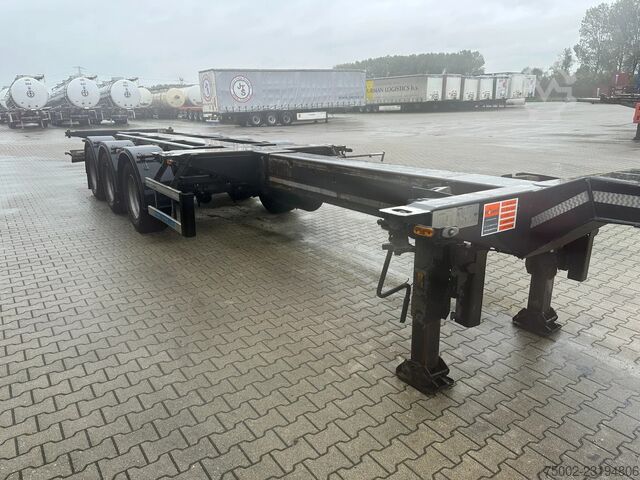  D-TEC FLEXITRAILER / 45FT HC MULTI / drumbrakes / lif...