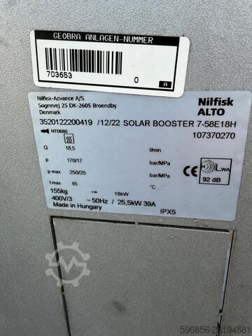  Nilfisk ALTO SOLAR BOOSTER 7-58E18H
