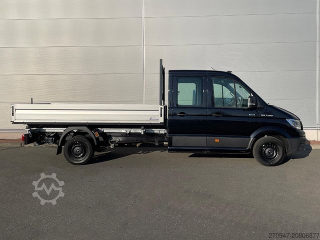 Kiepwagen bestelauto MAN TGE 3.180 Pritsche KIPPER DOKA LR 4x4 ACC LED