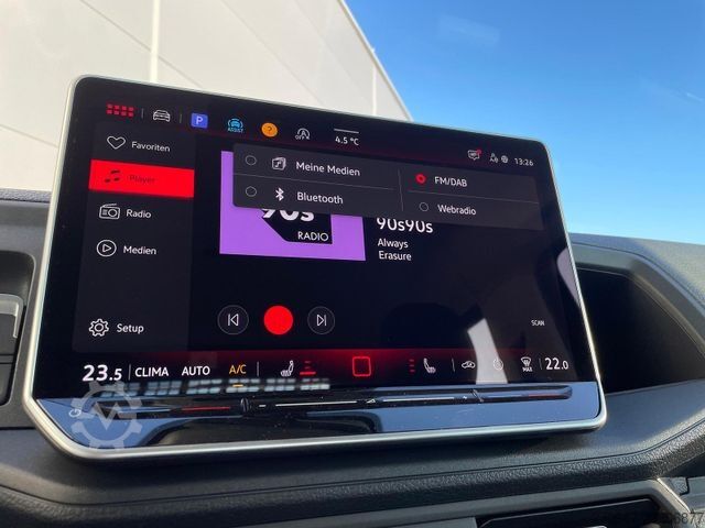 डम्पर वैन MAN TGE 3.180 Pritsche KIPPER DOKA LR 4x4 ACC LED