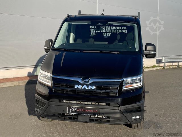 डम्पर वैन MAN TGE 3.180 Pritsche KIPPER DOKA LR 4x4 ACC LED