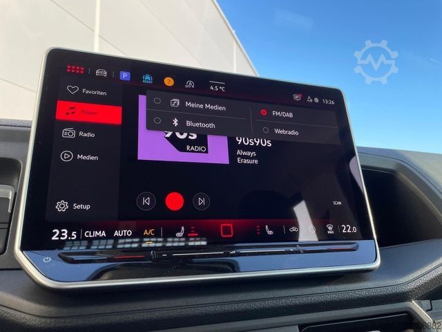 डम्पर वैन MAN TGE 3.180 Pritsche KIPPER DOKA LR 4x4 ACC LED