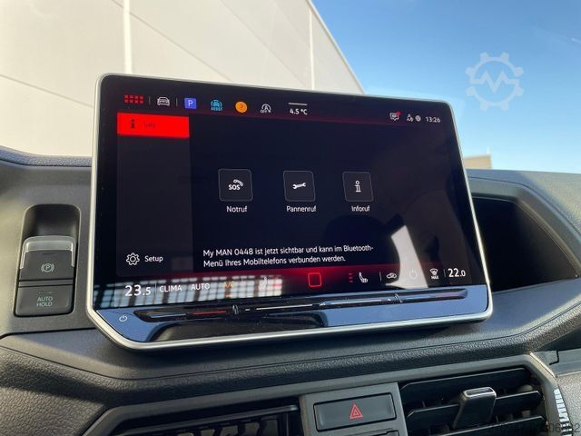 Kiepwagen bestelauto MAN TGE 3.180 Pritsche KIPPER DOKA LR 4x4 ACC LED