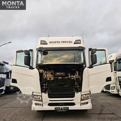 मानक ट्रैक्टर यूनिट SCANIA R 450, Retarder, Standklima, 2 Tanks,1. Hand TÜV