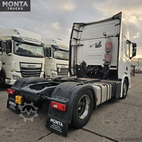 मानक ट्रैक्टर यूनिट SCANIA R 450, Retarder, Standklima, 2 Tanks,1. Hand TÜV