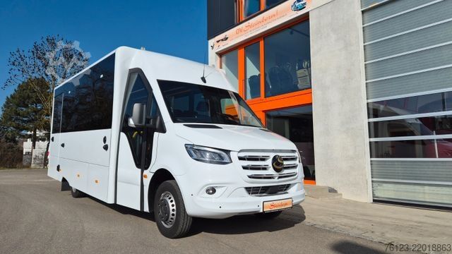 Μίνι λεωφορείο MERCEDES-BENZ 30 Sitzer Schul- Transferbus 519 Vorlauffahrzeug