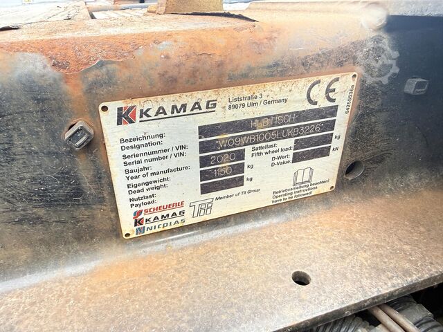 Lori badan boleh tukar KAMAG WBH 25-E5 PrecisionMover