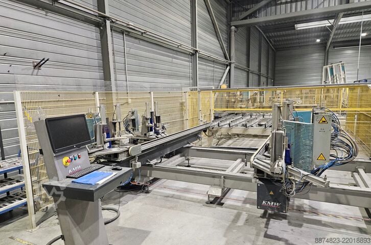 Ligne de soudage fenêtre PVC KMW A4H KMW Soudeuse A4H