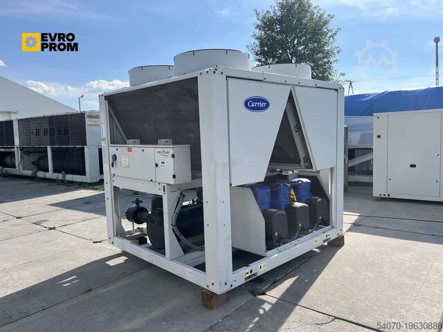 チラー Used Aircooled chiller CARRIER 30RB0182 B0394 PE 181 kW. 2015 yom
