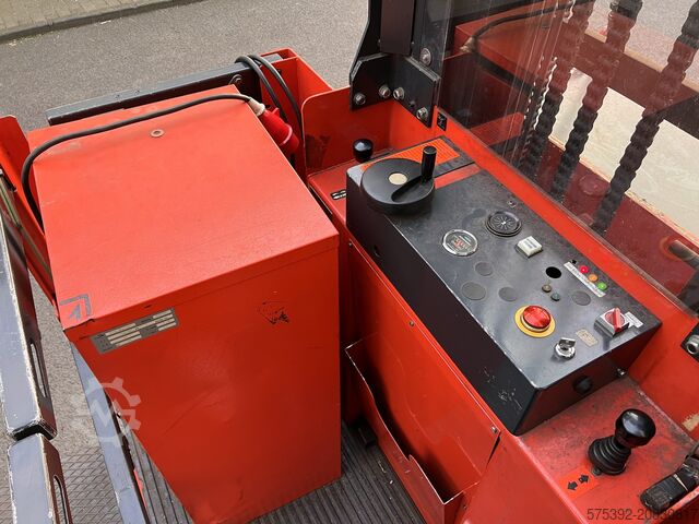 Empilhadeira para corredor estreito, empilhadeira para estantes altas Linde V10