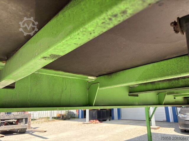 Výmenná nadstavba s plošinouWechselbrücke s plošinouVýmenná nadstavba s otvoreným ložiskom Krone Baustoff 7,45 Multilockrahmen Türen