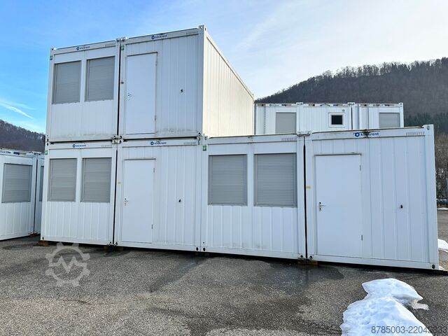 Container residenziale Diverse 20ft Container-Anlage (24 Einheiten)