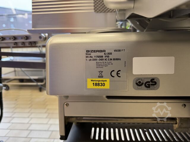 Kødforarbejdningsmaskine Bizerba VSI 330 F T