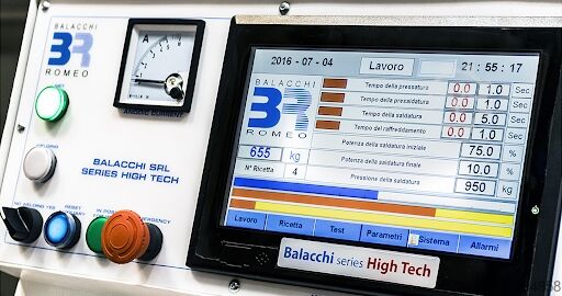 HF-lasmachine BR10PT800 Hoogfrequent lasapparaat Balacchi srl BR10PT800