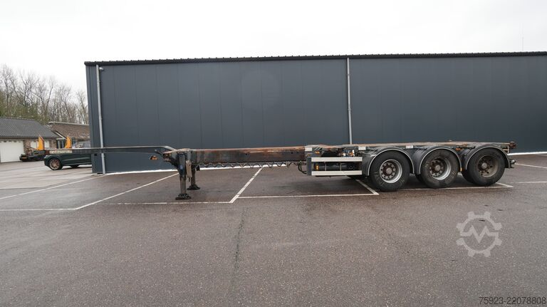 نقل الحاويات D-tec Extendable container transport trailer