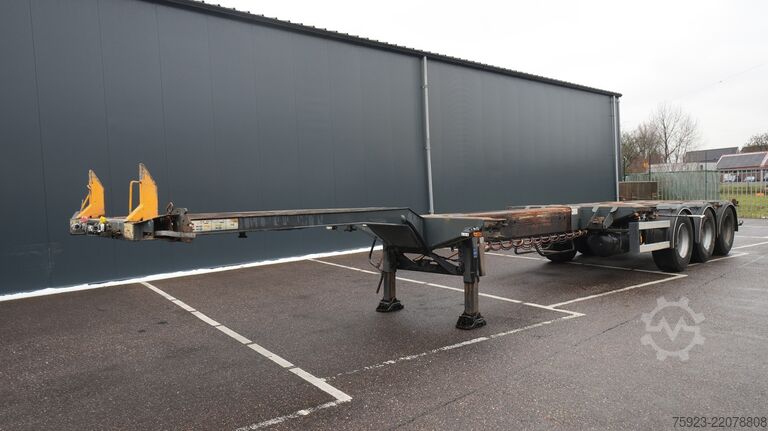 نقل الحاويات D-tec Extendable container transport trailer