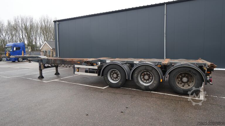 نقل الحاويات D-tec Extendable container transport trailer