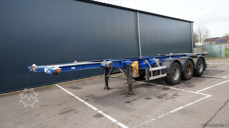 نقل الحاويات D-tec Container transport trailer ADR 30FT