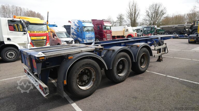 نقل الحاويات D-tec Container transport trailer ADR 30FT