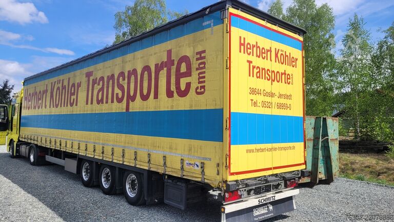 Plattform Schmitz Cargobull SCS 24L Mega Edscha Code XL Hubdach