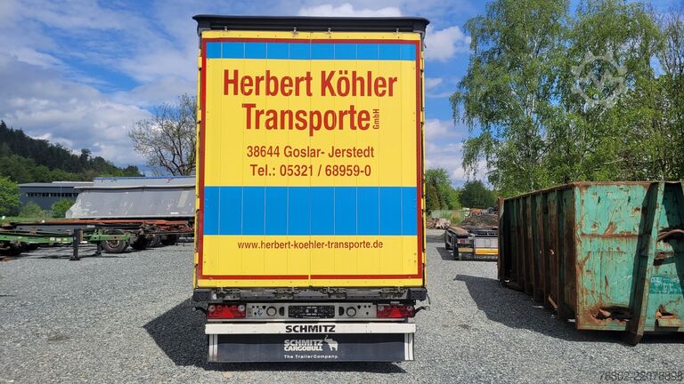Plattform Schmitz Cargobull SCS 24L Mega Edscha Code XL Hubdach