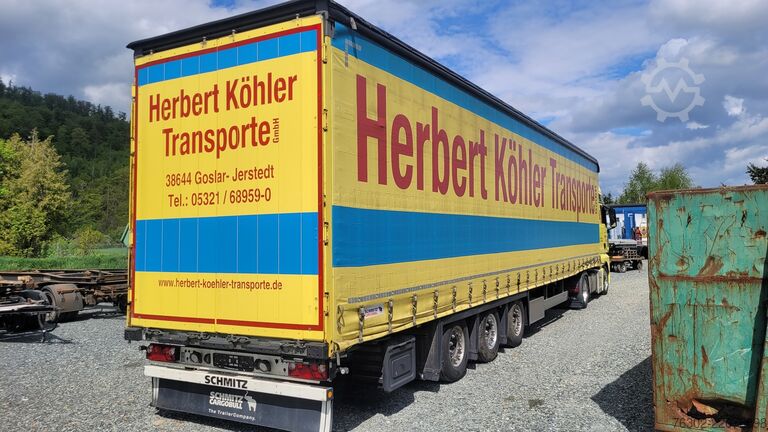Plattform Schmitz Cargobull SCS 24L Mega Edscha Code XL Hubdach