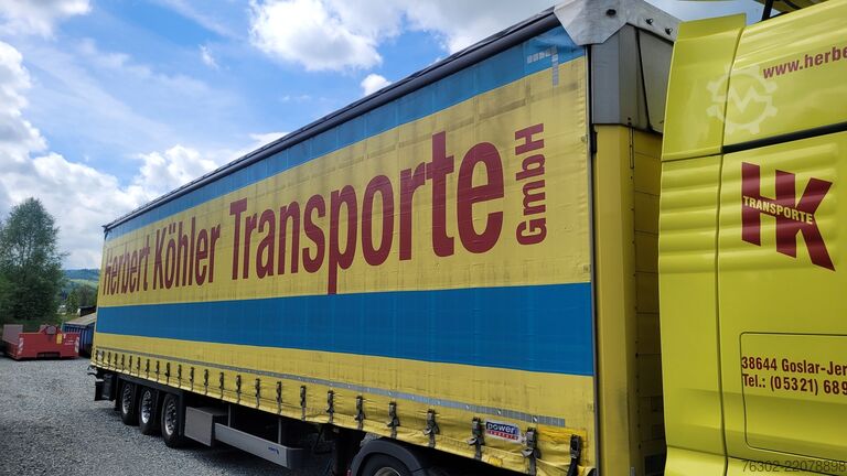 Plattform Schmitz Cargobull SCS 24L Mega Edscha Code XL Hubdach