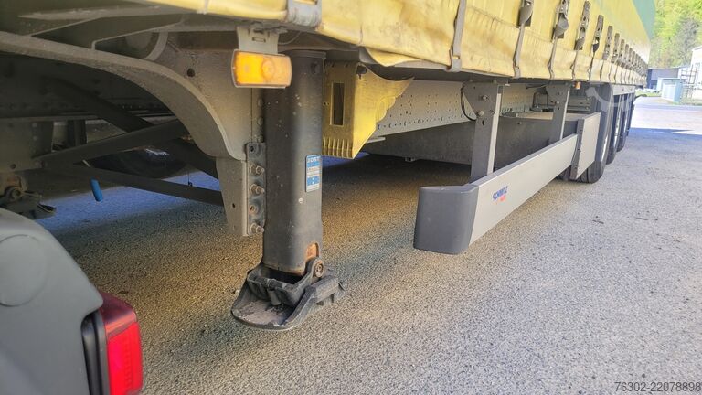Plattform Schmitz Cargobull SCS 24L Mega Edscha Code XL Hubdach