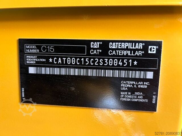 Agregat Caterpillar DE550E0 - C15 - 550 kVA Generator - DPX-18027