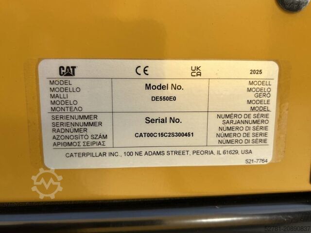 Agregat Caterpillar DE550E0 - C15 - 550 kVA Generator - DPX-18027
