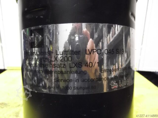 Combination air filter Knecht LVPO 045 S/9