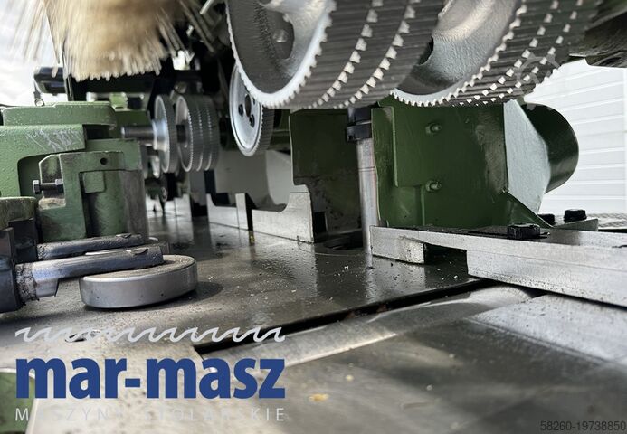 8 सिरों वाली चार-पक्षीय प्लानर WEINIG Hydromat 22 AL z podajnikiem